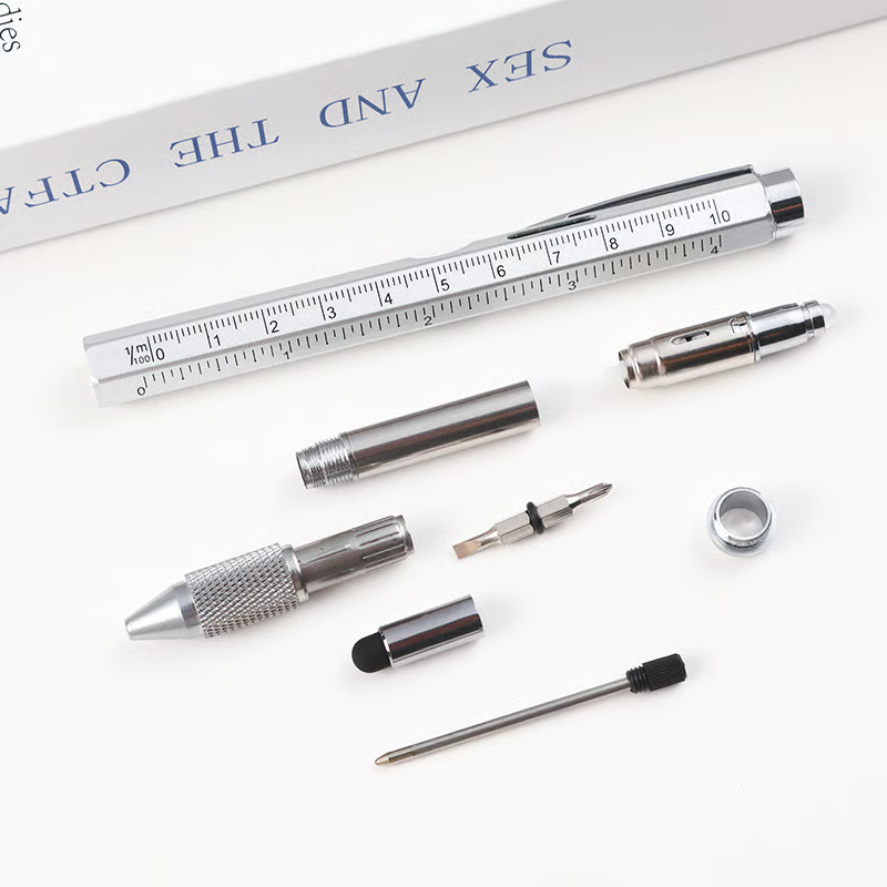 Source component view of the multitool pen