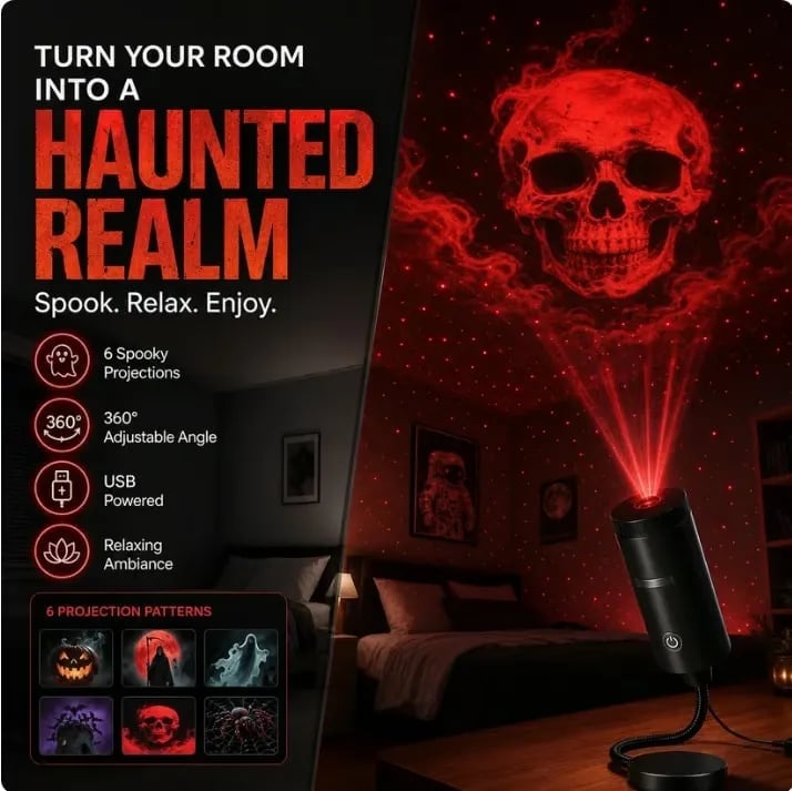 ⏳49% OFF – 🎄HD Christmas Scene Projector | 6 or 10 Festive Projection Discs, USB Plug & Play, 360° Flexible Design & Up to 200 Sq Ft Coverage ✨
