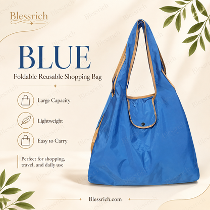 🔥Last Day Buy 1 Get 1 Free $ 14.99 Each🛍️ Foldable Reusable Shopping Bag – Large Capacity, Lightweight & Washable