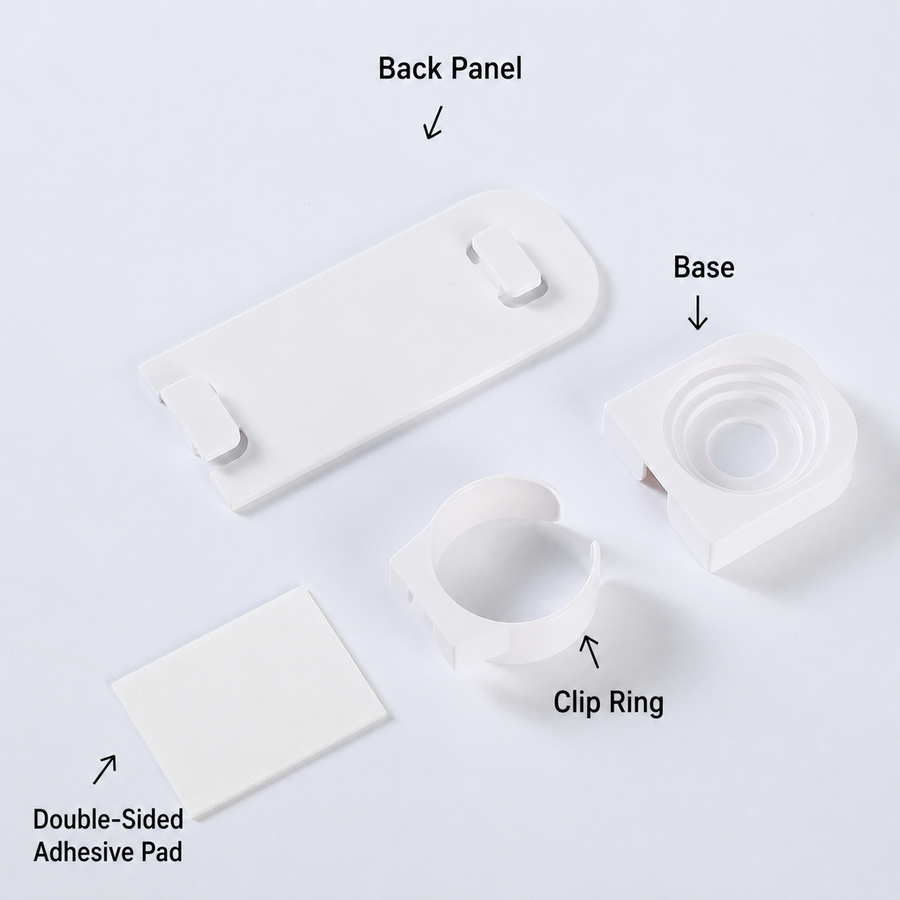 Secure adhesive gel surface