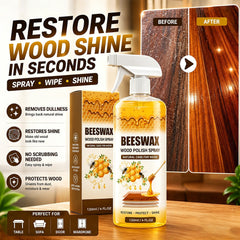 Restore Shine In Seconds 🏠Beeswax Wood Polish Spray