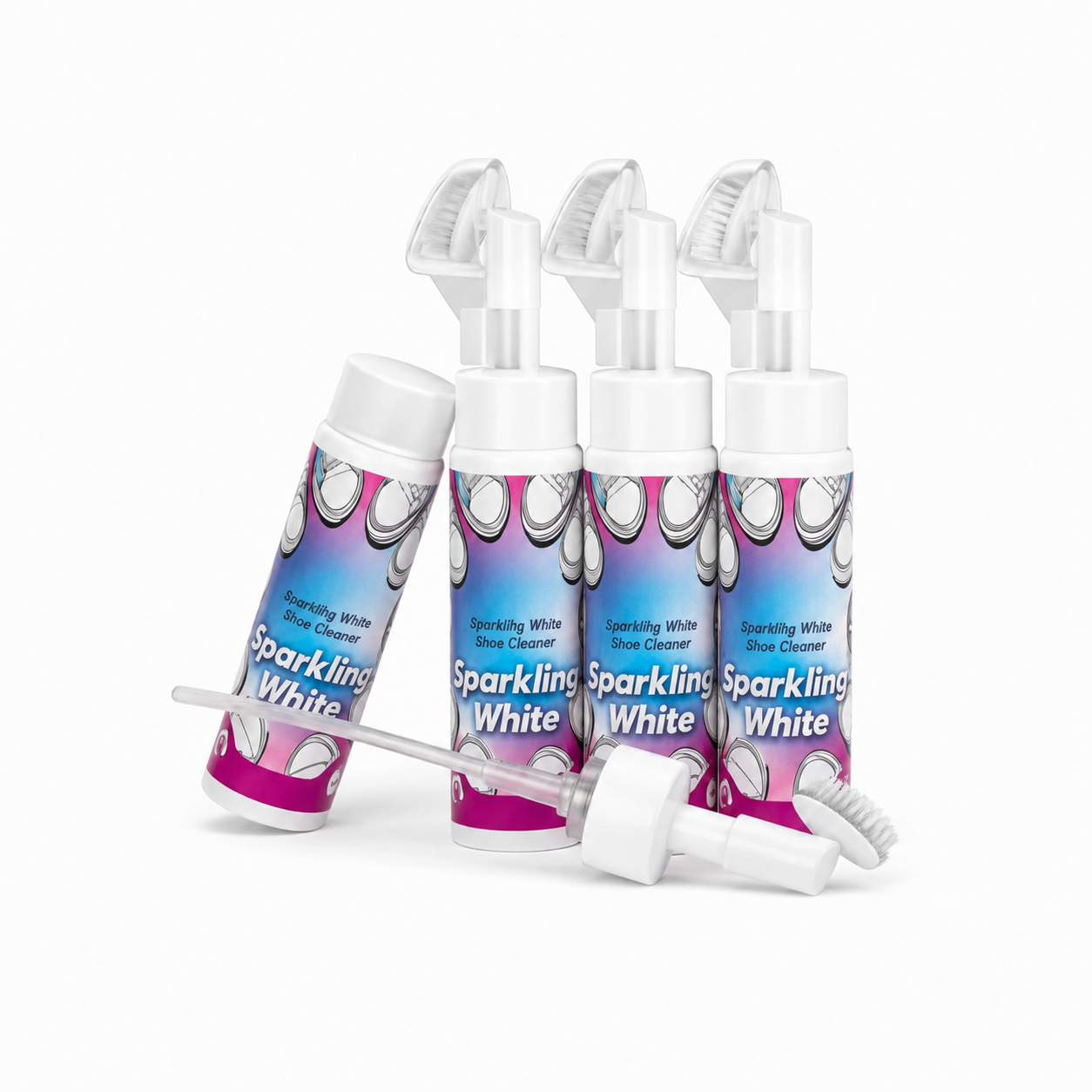 ⏳LAST DAY BUY 3 GET 1 FREE!!💖Cavaunory Magic Foam Cleaner for Carpets & Upholstery – Pet Stain & Odour Remover with Cleaning Brush🧼