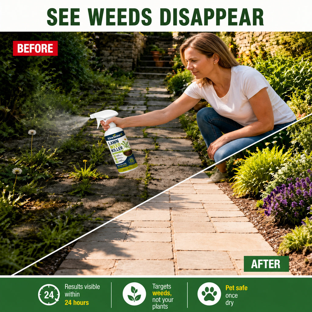 ⚡ [Spring Backyard Revival] Easy & Stress-Free Domestic Weed Killer Spray | Fast-Acting Lawn & Garden Care