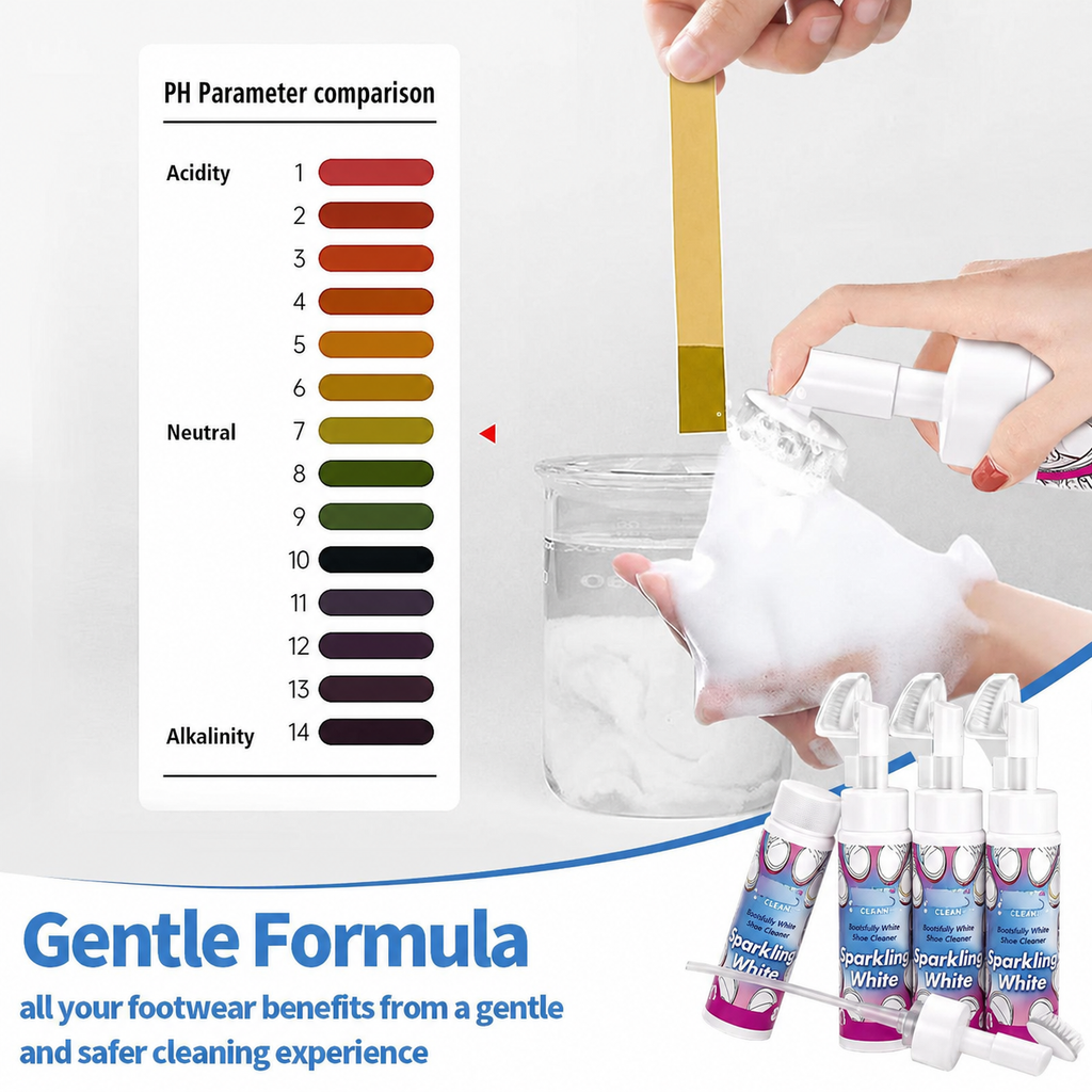 ⏳LAST DAY BUY 3 GET 1 FREE!!💖Cavaunory Magic Foam Cleaner for Carpets & Upholstery – Pet Stain & Odour Remover with Cleaning Brush🧼