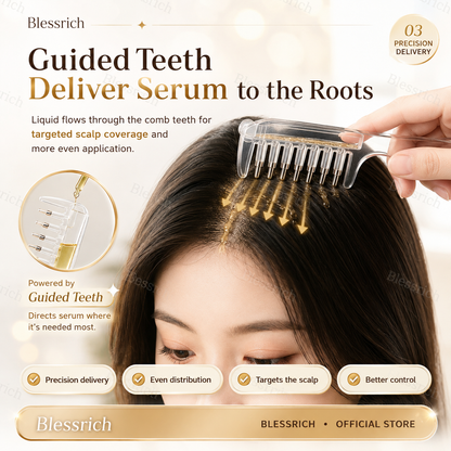 🔥Last Day Buy 1 Get 1 Free $ 9.99 Each🔥Scalp Serum Applicator Comb