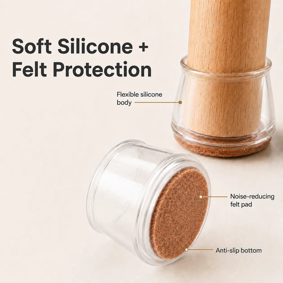 Secure adhesive gel surface