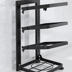 Adjustable Kitchen Pot & Pan Storage Rack