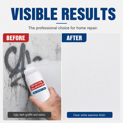 ⚡ [Instant Wall Touch-Up] All-in-One Wall Repair Paint Roller | Fast-Drying Waterproof Paste for Scuffs, Stains & Holes
