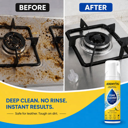 Over 100,000 jars sold💕 – Foam No-Rinse Cleaner — One Foam, More Surfaces for Tough Stains, Sofas, Carpets, Upholstery & Car Interiors.