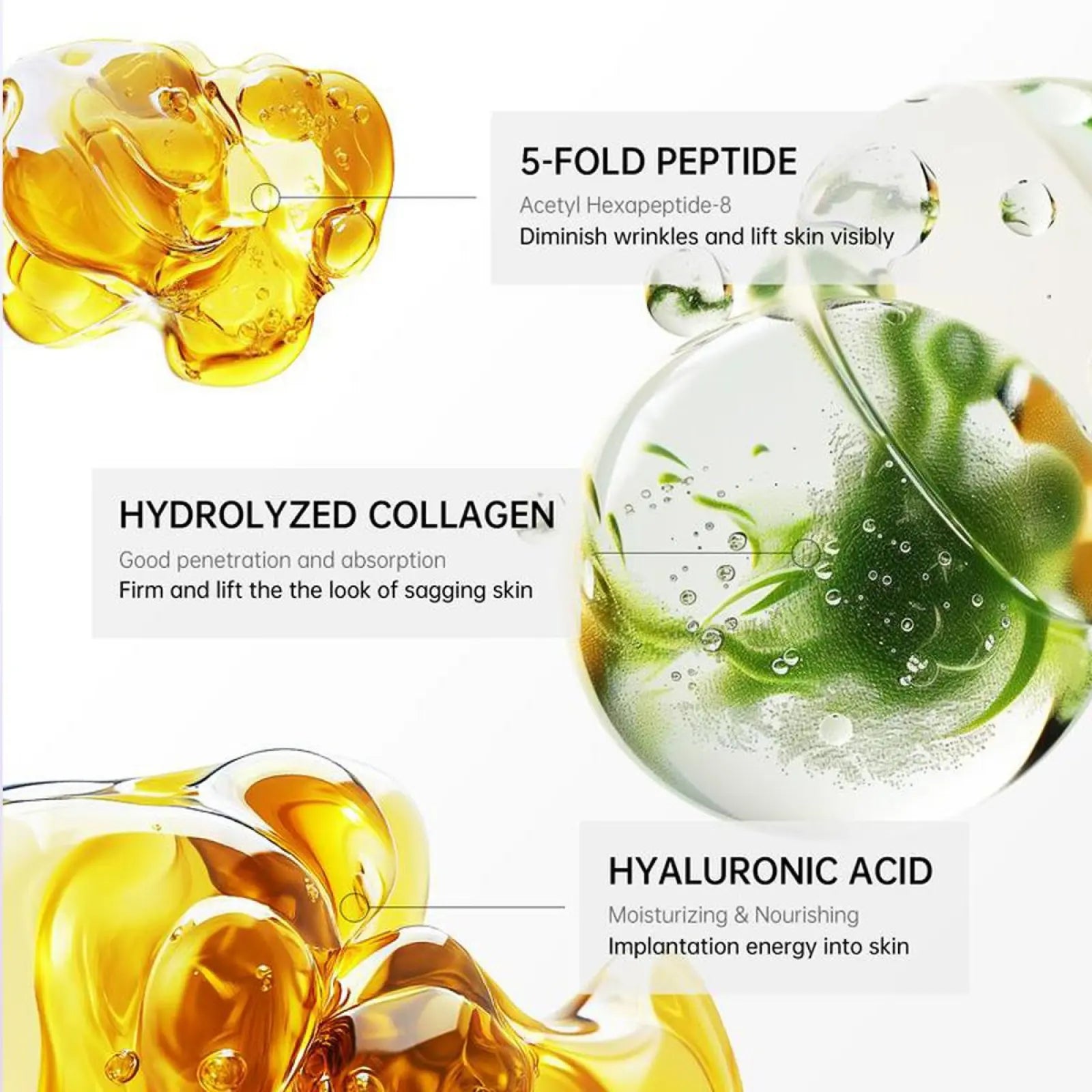 Collagen Neck Firming Cream for Wrinkles and Double Chin