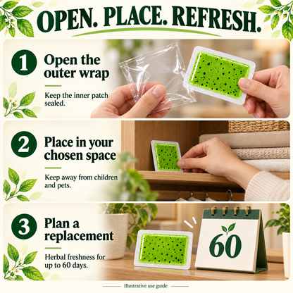 Birunoacen Mugwort Mite Repellent Patches