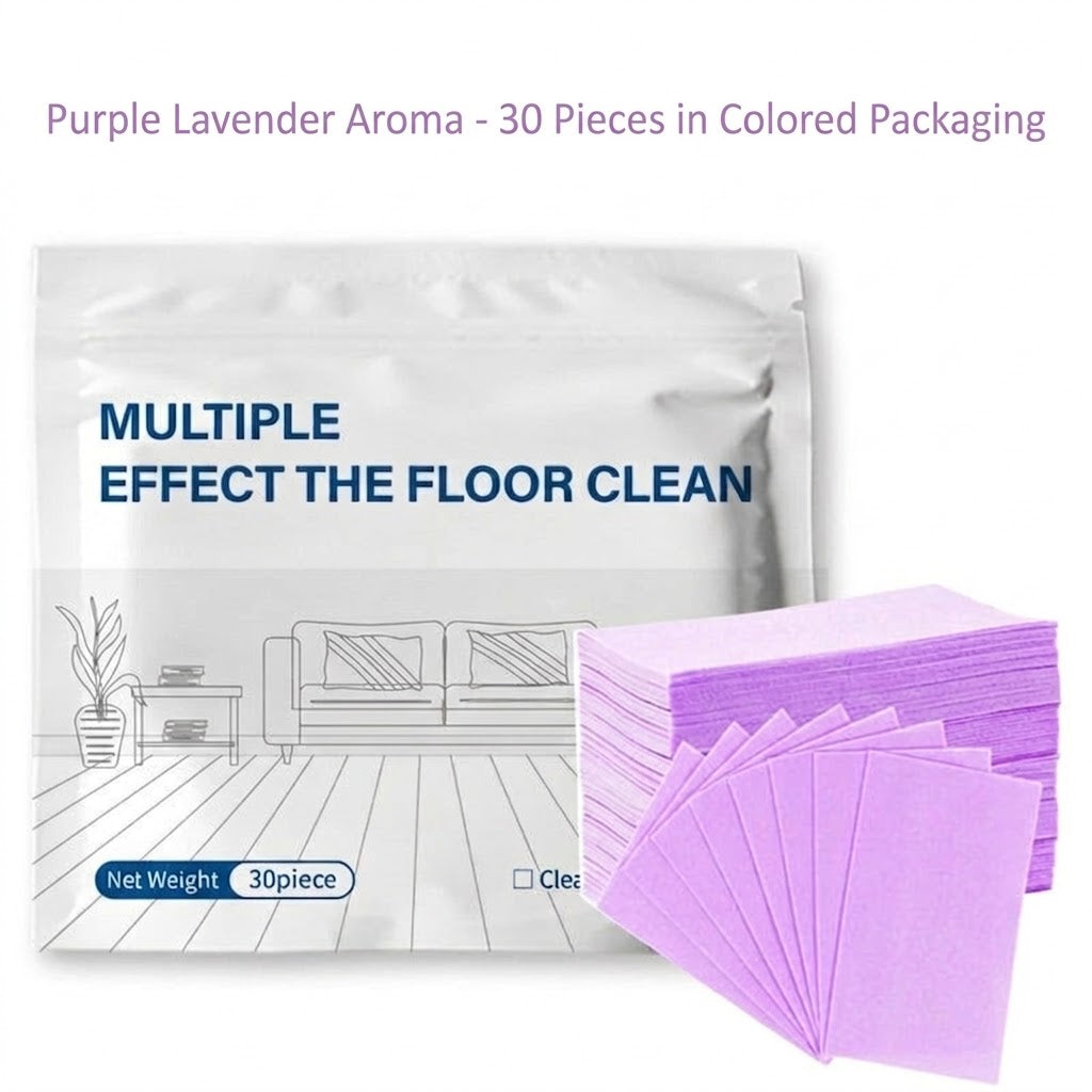 Folhas de Detergente Multiusos para Limpeza de Pavimentos