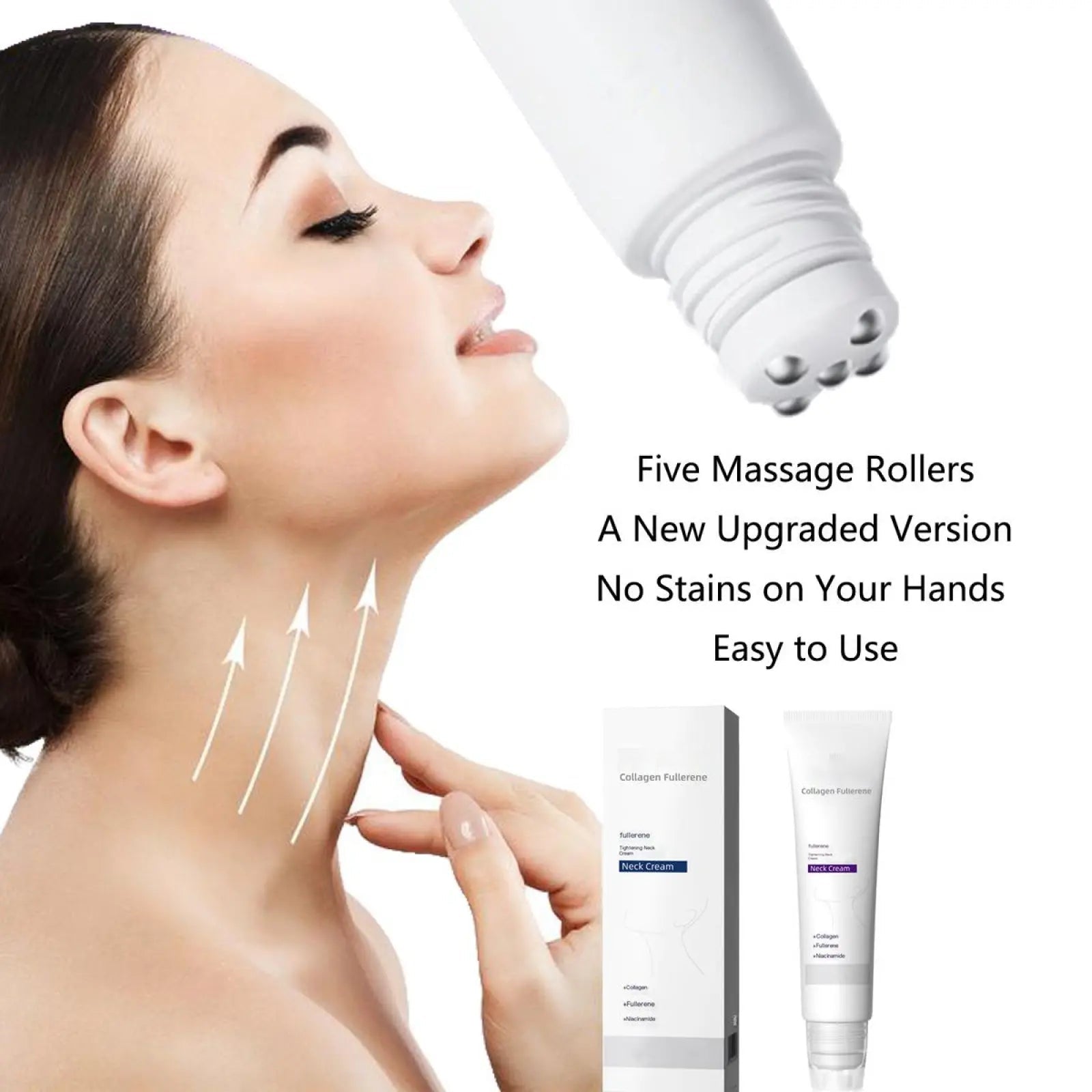 Collagen Neck Firming Cream for Wrinkles and Double Chin
