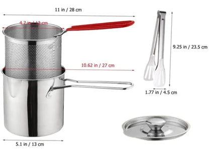 🔥LAST DAY SALE 54% OFF🎁304 Stainless Steel Multifuntional Fryer
