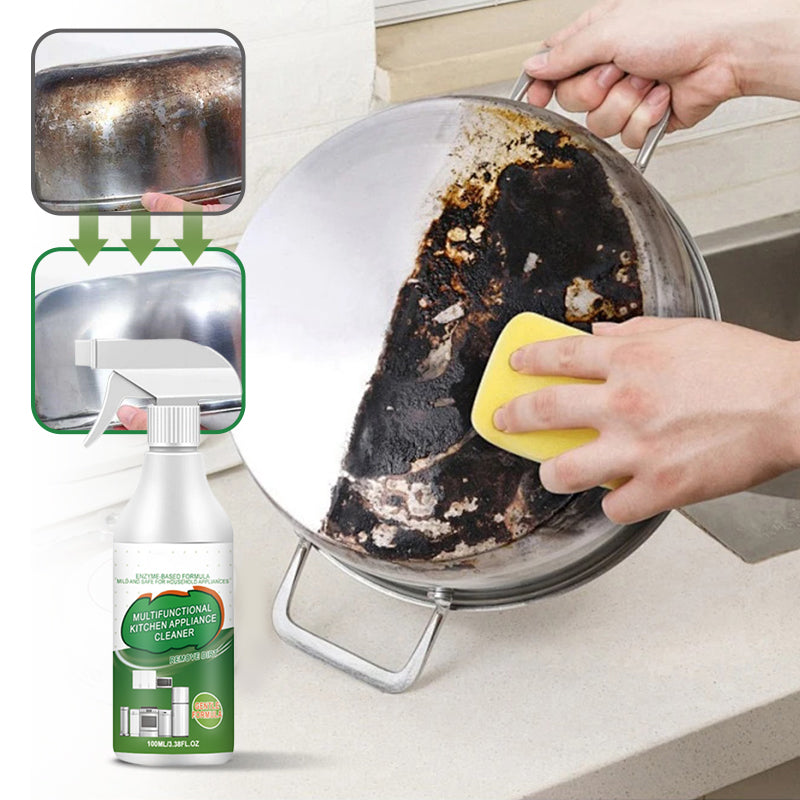 🍋🎖️ Kitchen Enzyme Cleaner – Powerful Degreasing, Long-Lasting Freshness