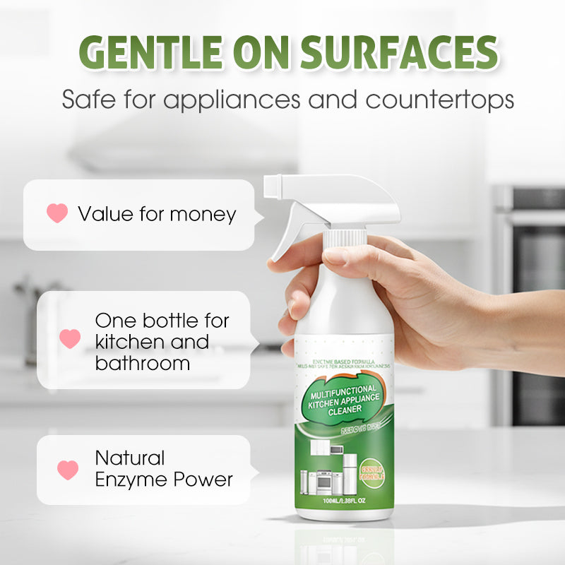 🍋🎖️ Kitchen Enzyme Cleaner – Powerful Degreasing, Long-Lasting Freshness