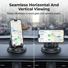 360° rotating car dashboard mobile phone holder