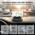 360° rotating car dashboard mobile phone holder