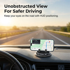360° rotating car dashboard mobile phone holder
