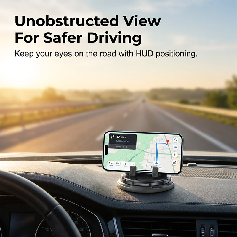 360° rotating car dashboard mobile phone holder