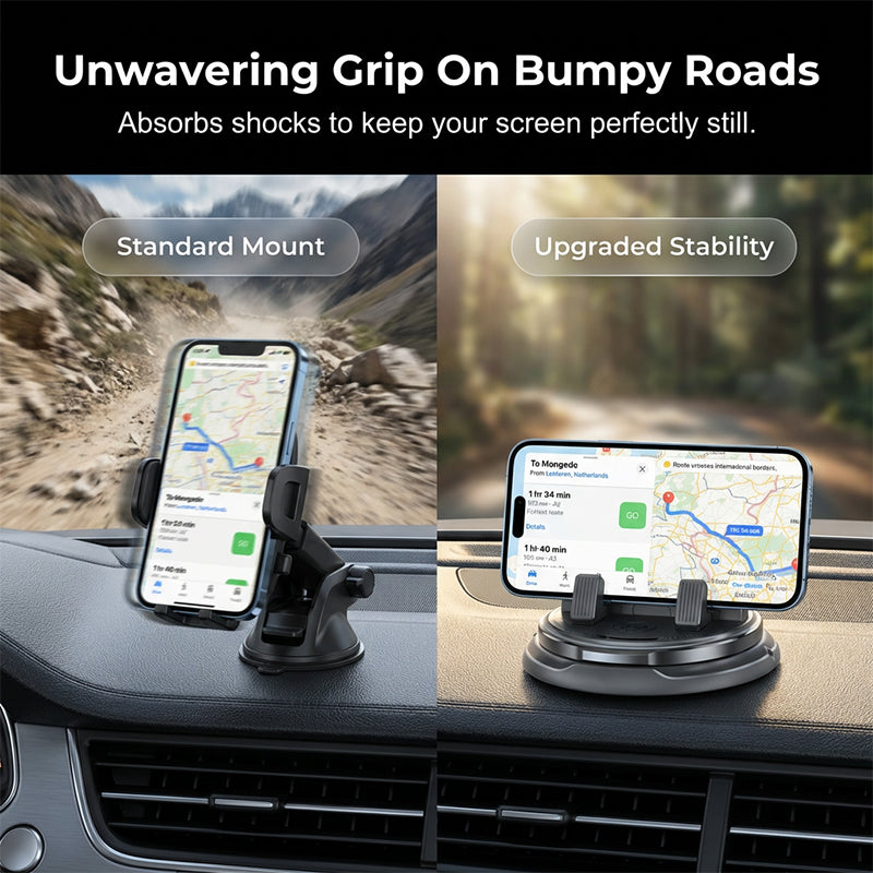 360° rotating car dashboard mobile phone holder