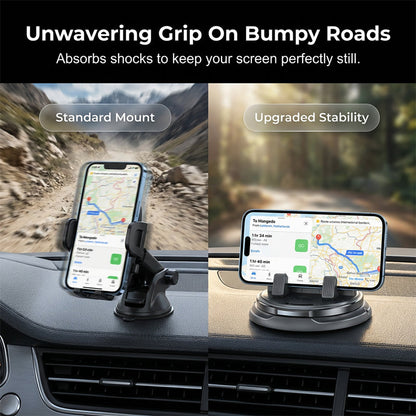 360° rotating car dashboard mobile phone holder