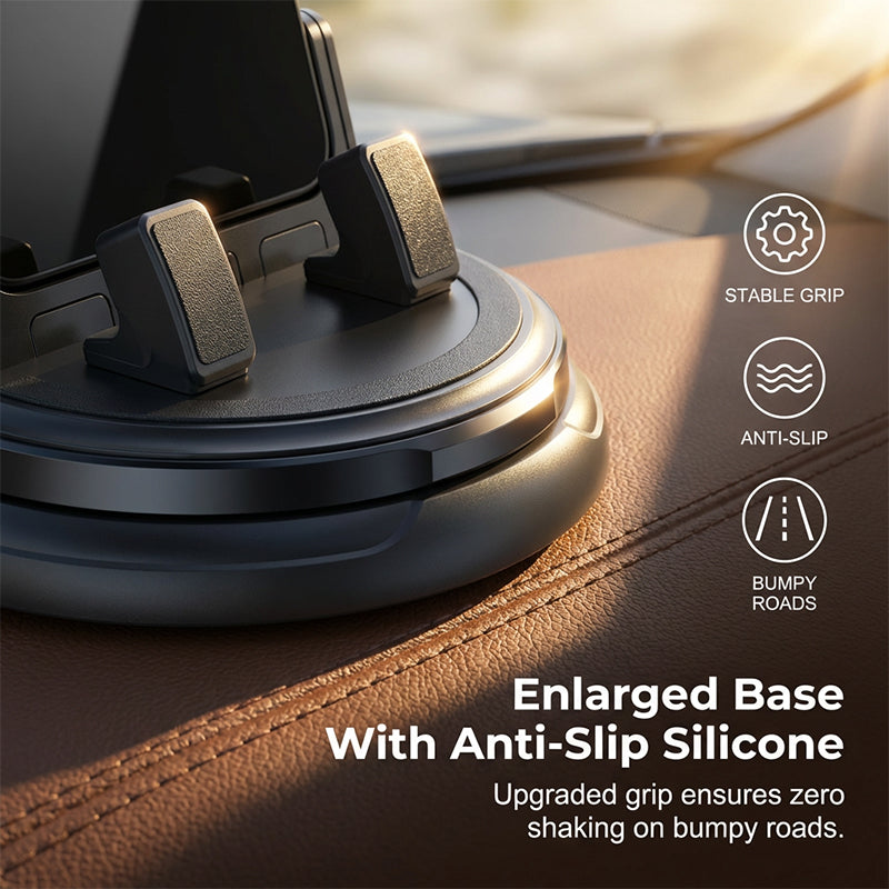 360° rotating car dashboard mobile phone holder