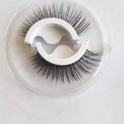 Reusable Self-Adhesive False Eyelashes – 3-Pair Glue-Free Lash Set