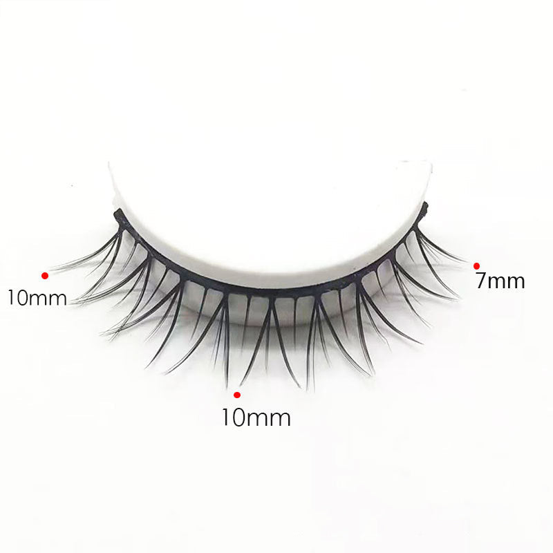 Reusable Self-Adhesive False Eyelashes – 3-Pair Glue-Free Lash Set