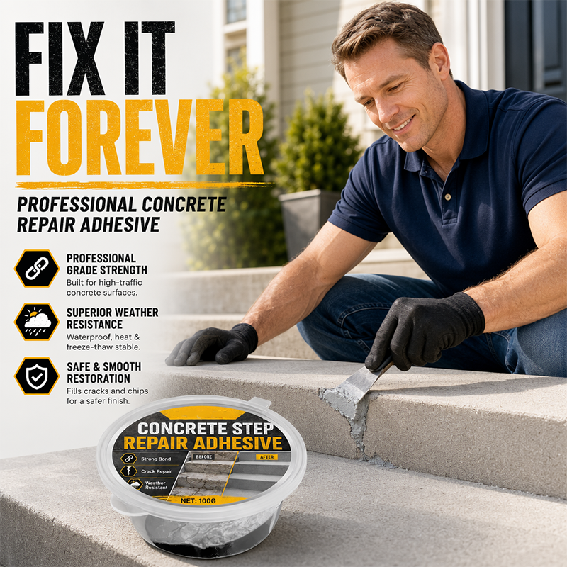 2026 HOT SALE 50K+ SOLD!  Concrete Step Repair Adhesive