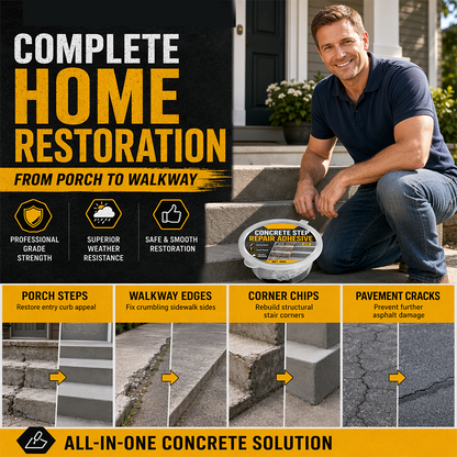 2026 HOT SALE 50K+ SOLD!  Concrete Step Repair Adhesive
