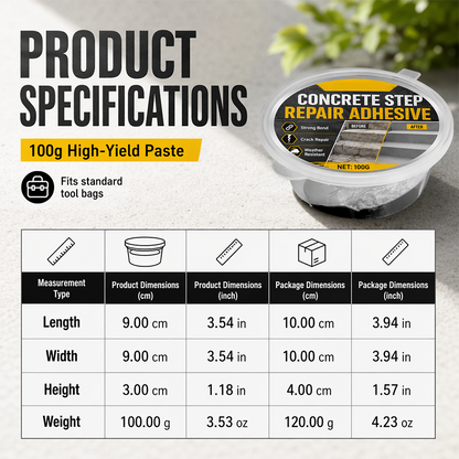 2026 HOT SALE 50K+ SOLD!  Concrete Step Repair Adhesive
