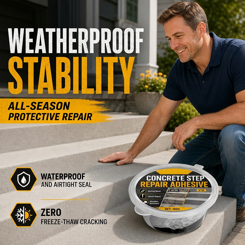 2026 HOT SALE 50K+ SOLD!  Concrete Step Repair Adhesive