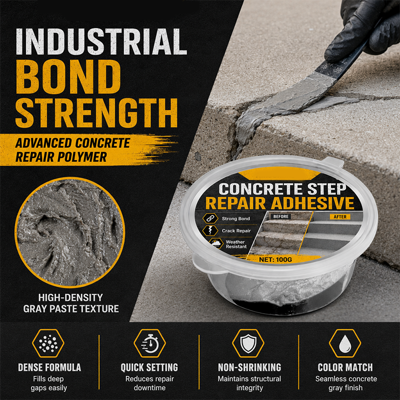 2026 HOT SALE 50K+ SOLD!  Concrete Step Repair Adhesive